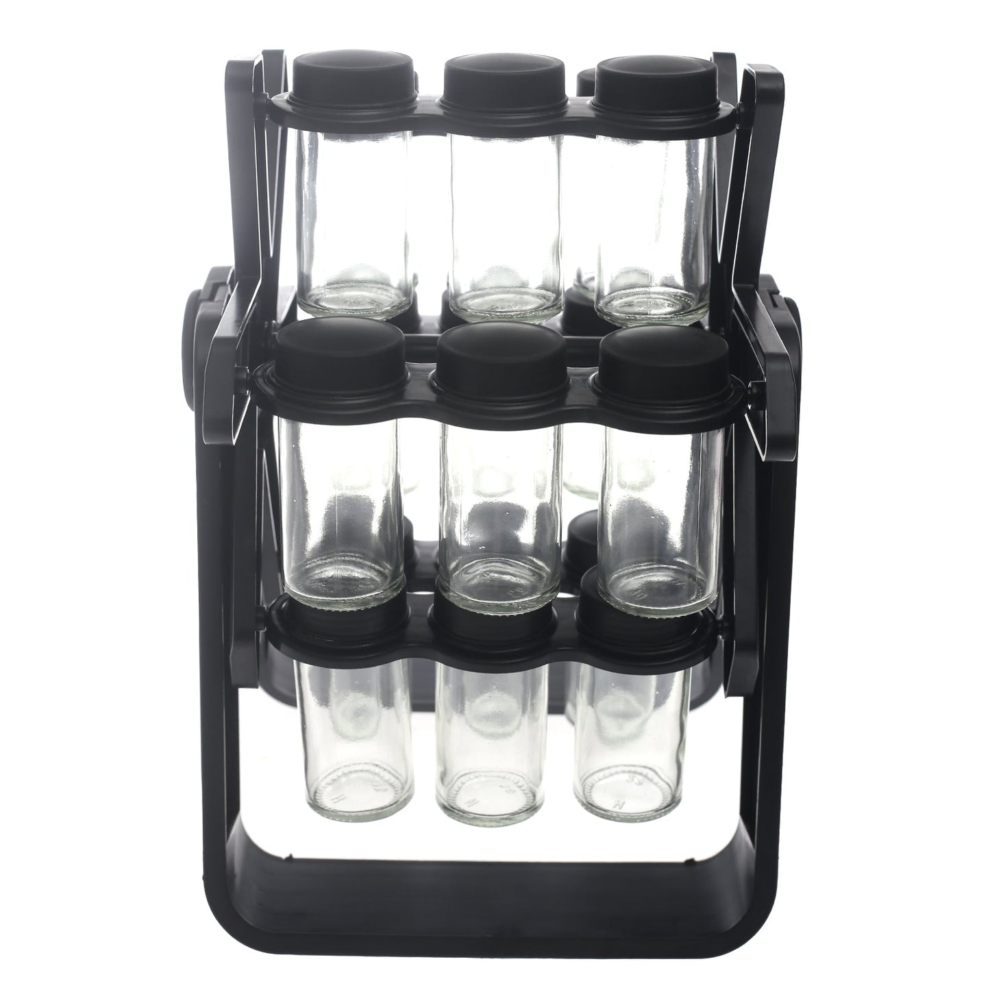 Spice Rack – Jar Rotating Spice Organizer