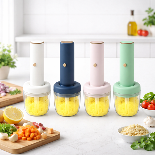 1 pc Electric Food Processor – Mini Portable Vegetable Chopper